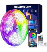Ledagic Led Lights for Bedroom 100ft (1 Rolls of 100ft) Music Sync Color Changing Led Strip Light...