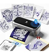 Phomemo TP31 Tattoo Stencil Printer, Mini Tattoo Printer with 30pcs Transfer Paper,Bluetooth Tatt...