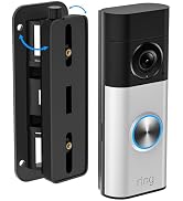 35-145° Adjustable Angle Doorbell Mount for Ring Battery Doorbell/Plus/Pro 2nd Gen (2026 Release)...
