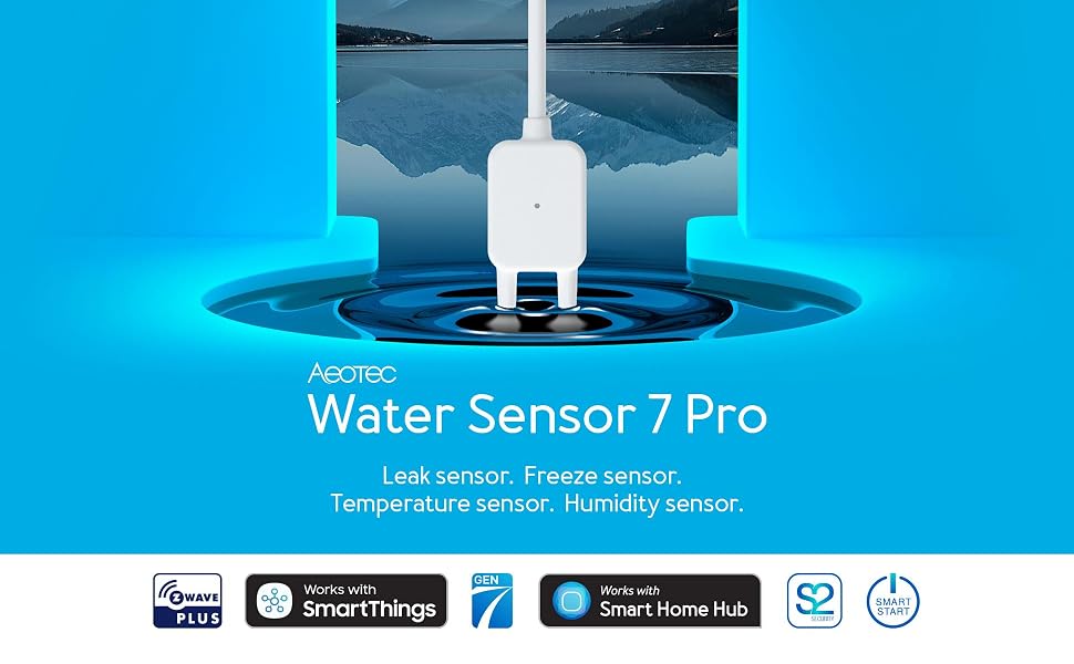 smartthings water sensor z-wave