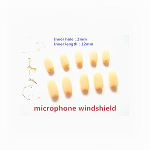 Mini Lavalier (tiny!) Foam Cover Windscreen