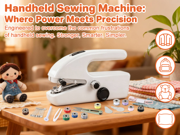 Mini Handheld Sewing Machine