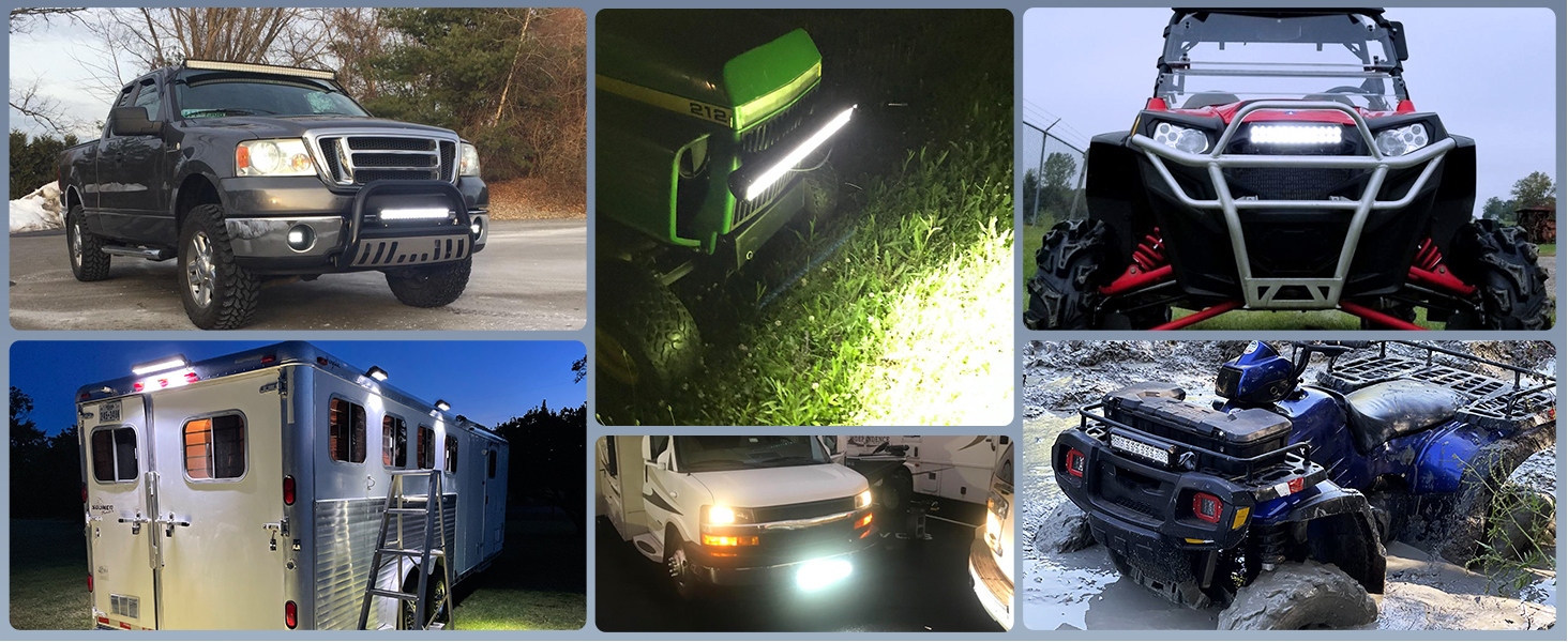 Nilight LED Light Bar led light pods spot light flood light
