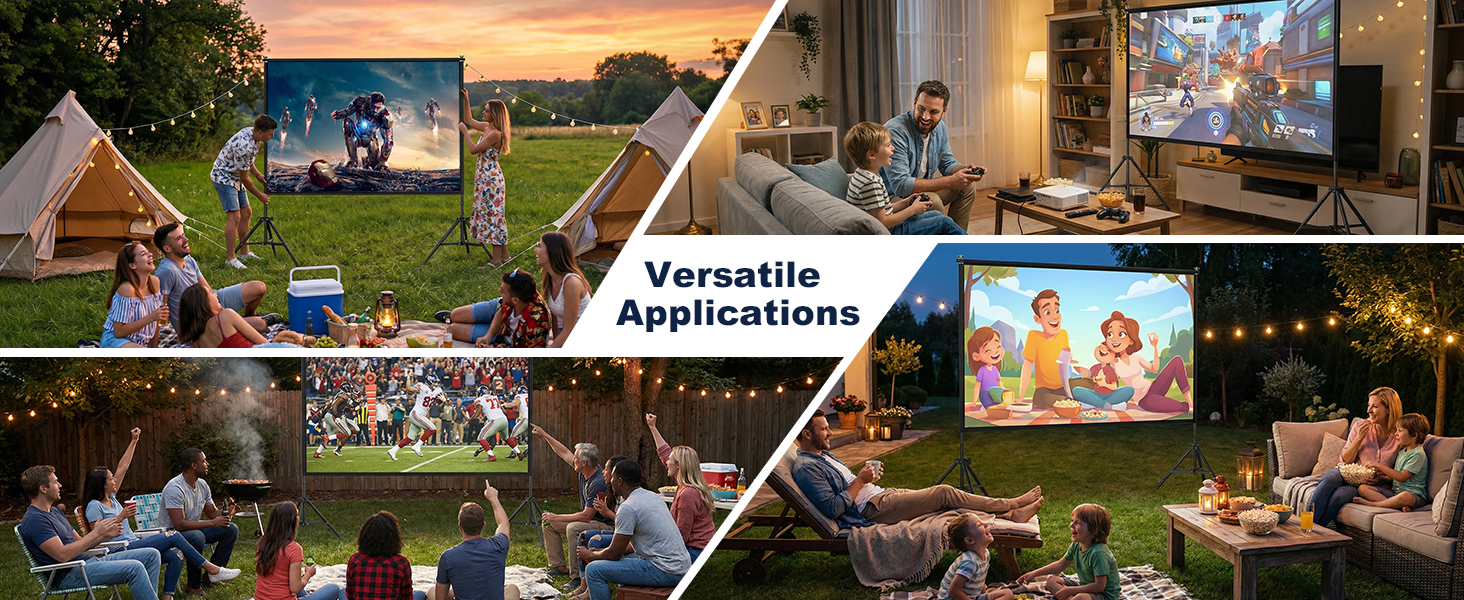 projector screen outdoor