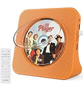 Fohil CD Player for Home with Bluetooth, Desktop Portable CD Player Built-in HiFi Sound Speakers,...