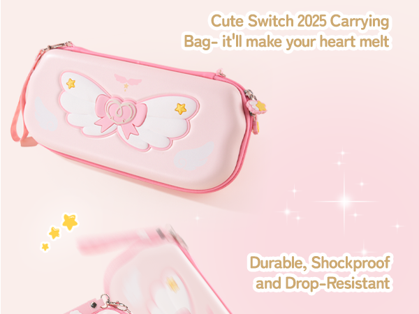 GeekShare Travel Carrying Case Compatible with Switch 2