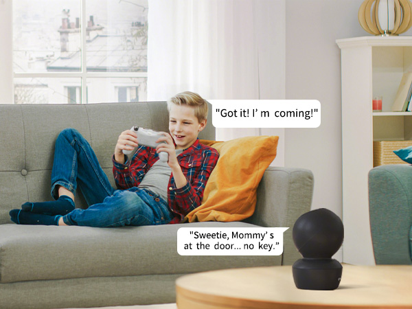 2 way audio security camera