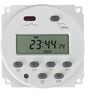 Baomain CN101A Input DC/AC 12V, Output 200-250V AC, 16A Amps Digital LCD Power Programmable Timer...