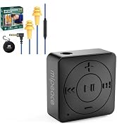 MIPEACE Work Earbuds Headphones with a 3.5mm Bluetooth Audio Adapter Receiver for Wired Headphone...