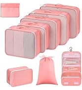 Easortm Packing Cubes, luggage organizer bags Packing Organizers Lightweight Packing Organizers f...