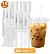 clear plastic cups with lids