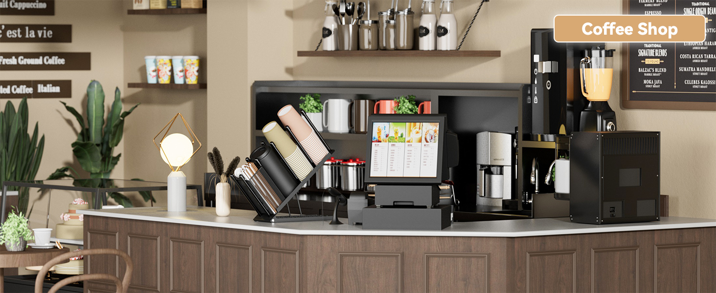 metal cup and lid holder