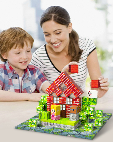 Magnetic Building Blocks