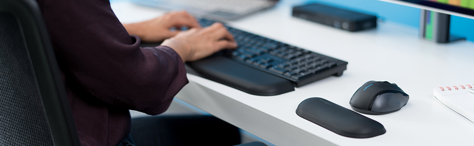 Kensington ErgoSoft Wrist Rest for Standard Mouse, Black