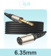 6.35MM to XLR