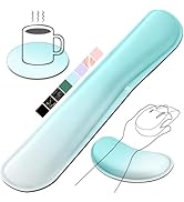 Gimars Upgrade Enlarge Silky Gel Memory Foam Keyboard Wrist Rest, Wrist Rest for Computer Keyboar...