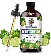 Bergamot Essential Oil (4 oz/120 ml) — Bergamot Oils for Aromatherapy, diffusers, humidifiers, Ho...