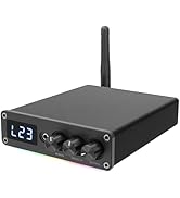 Ransanx G12D Bluetooth Receiver CNC Metal Body Amplifier Home Audioa,Stereo receivers 2 Channels ...