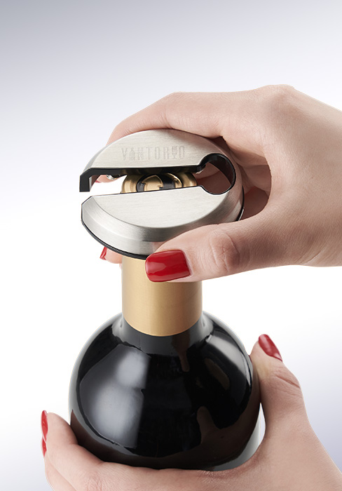 Vintorio Wine Foil Cutter - Cut Through Tough Wine Foils with Ease
