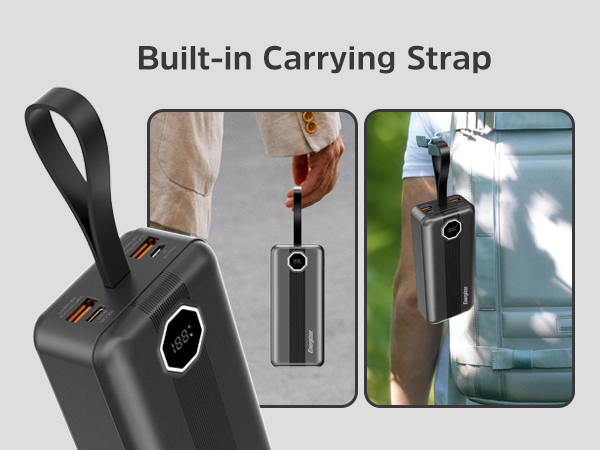 Built-in Carrying Strap