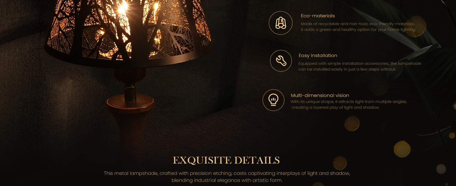 metal lamp shade