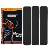 Kinesiology Tape Pro Athletic Sports (60 Precut Strips) Waterproof Breathable Athletic Elastic Kn...