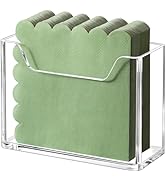 Kordory Acrylic Cocktail Napkin Holder for Table, for 5 x 5 Inches Napkin, Modern Vertical Napkin...