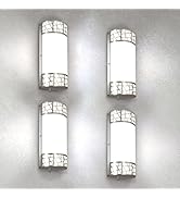 ASD 12 Inch LED Indoor Wall Sconce - Brushed Nickel Modern Dimmable 15W 2700K-5000K Adjustable Wa...