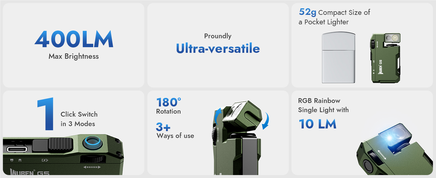 rechargeable flashlights
