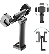 Voinap Phone Tripod Mount with 1/4" Screw Thread, 360° Rotate 180° Tilt Phone Holder Replacement ...