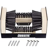 JobSite Boot Scrubber - The Original Shoe Scraper &amp; Cleaner Brush