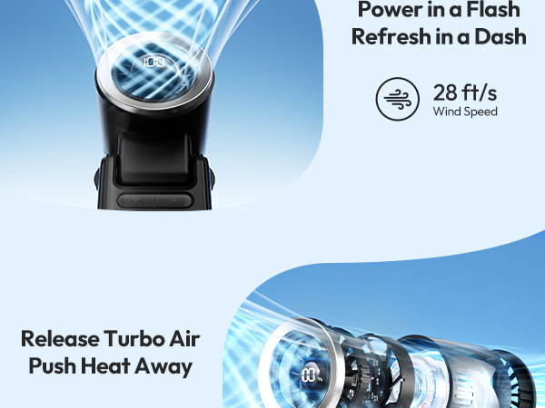 portable fan handheld fan mini fan turbo fan summer travel essentials gift powerful 21 cooling time
