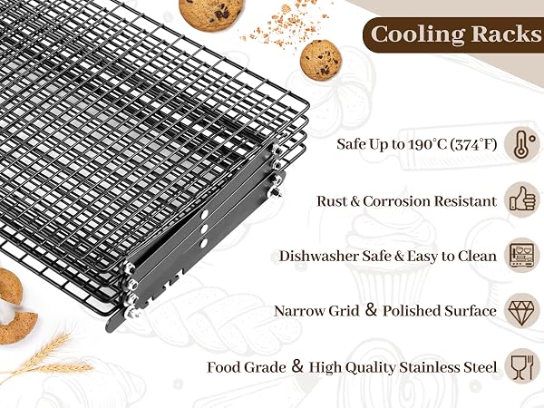 baking rack,wire rack for baking sheet,oven rack