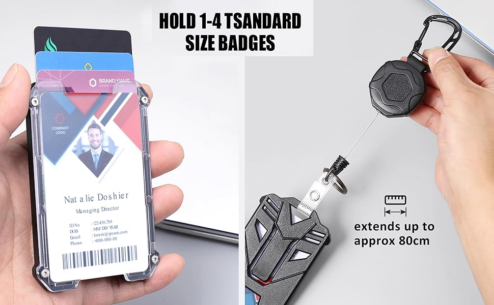 retractable badge holders