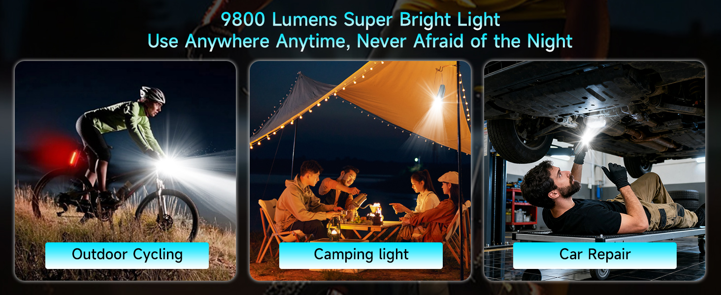 Shockproof bike light