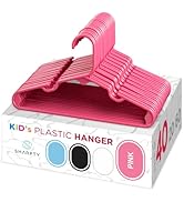 Sharpty Kids Plastic Hangers, Children's Hangers for Baby, Toddler, and Child Clothes - Everyday ...