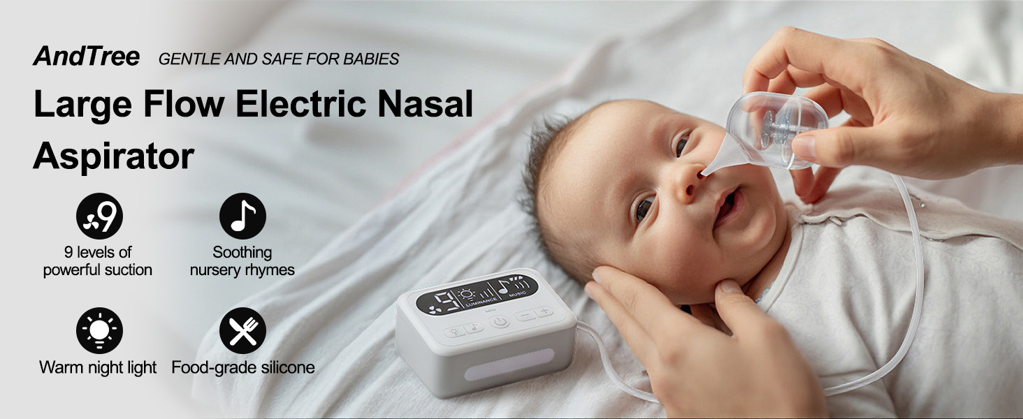 Electric nasal aspirator