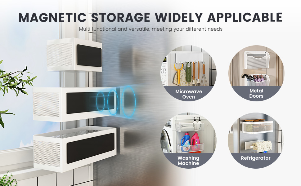 Magnetic Rack for Fridge 5