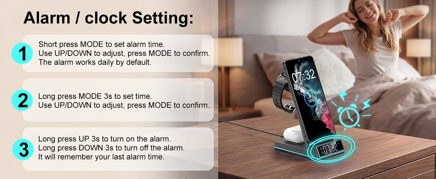 Alarm / clock Setting