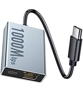 1000 Mbps Ethernet Adapter for Fire TV Stick, ELECTOP Micro USB to RJ45 Gigabit Ethernet Network ...