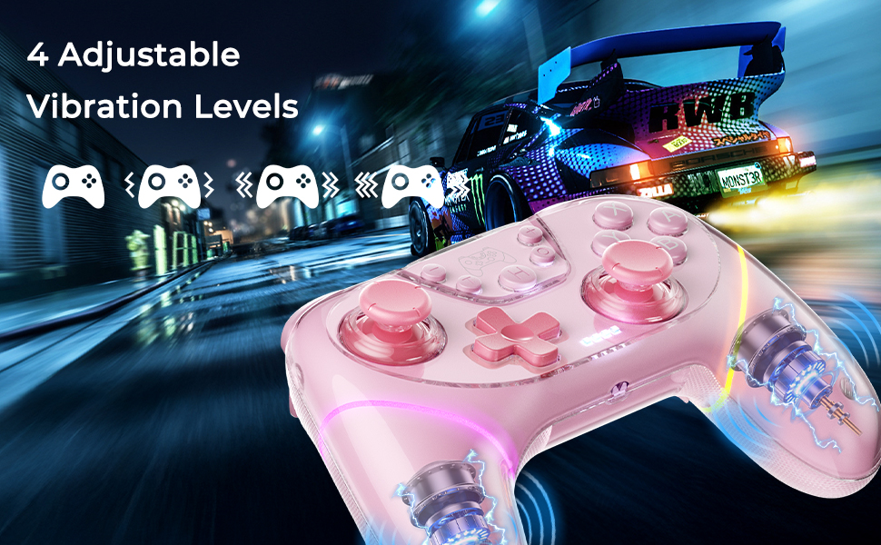 RHE Wireless Controllers for Switch,Controller for Nintendo Switch/Lite/OLED/Switch 2/PC/Tesla