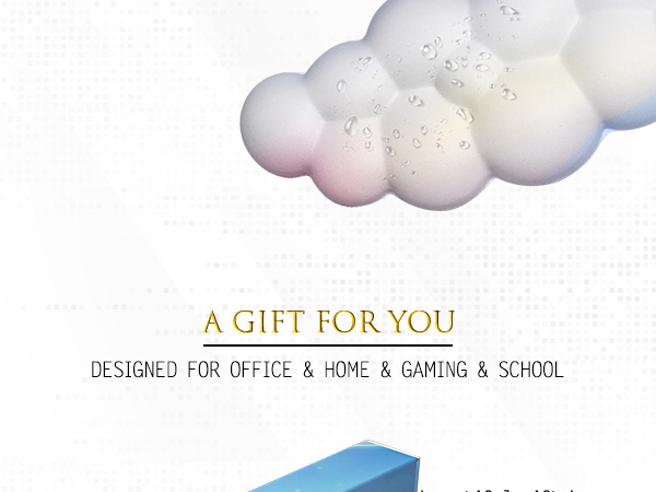 cloud keyboard wrist rest