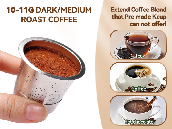 keurig reusable coffee pods