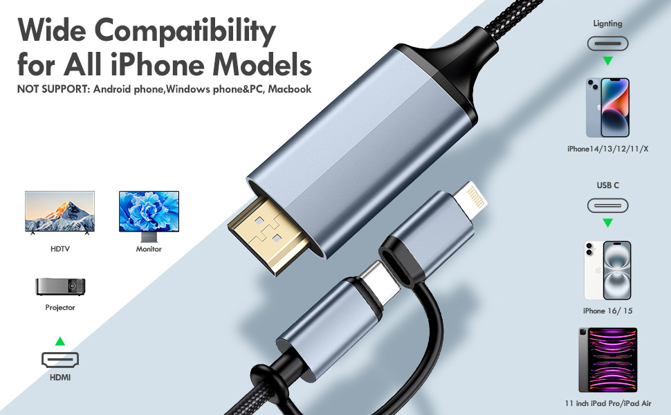 lighting adaptor usb-c cable dongle streaming device audio old charger android phone micro component