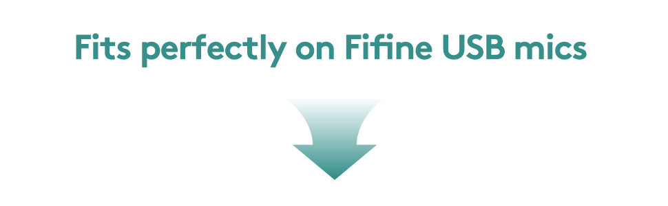 fifine microphone pop filter