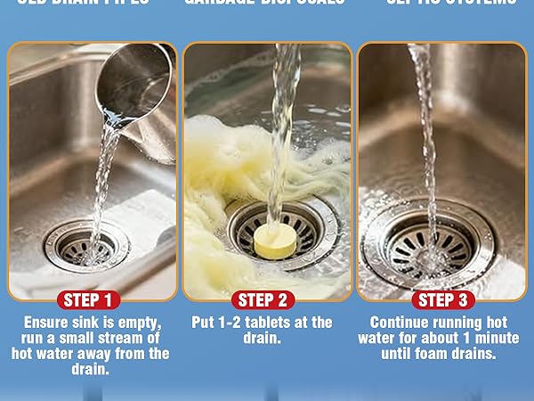 Smelly Drain Cleaner Tablets
