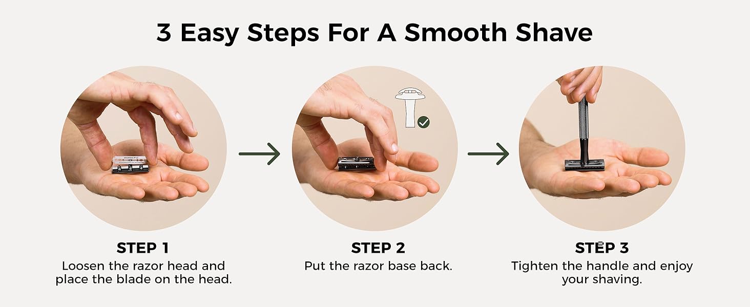 single blade razor for men