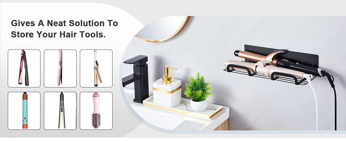 flat iron holder