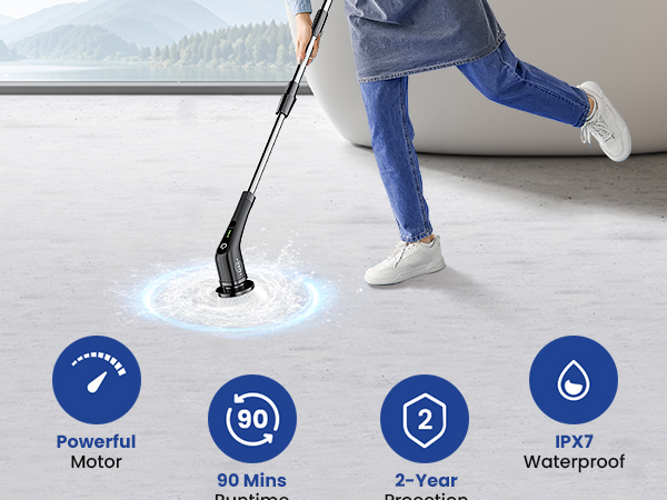Electric Spin Scrubber