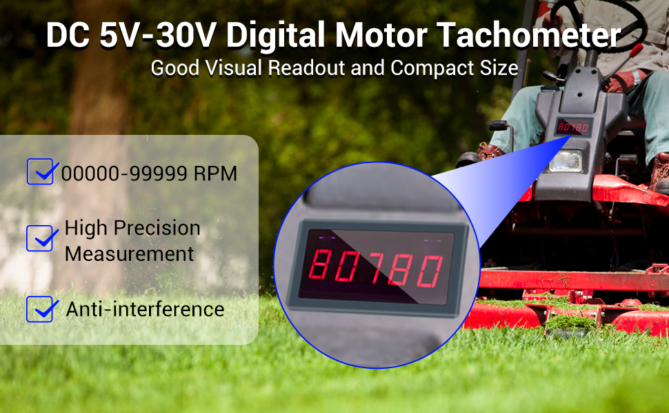 Digital Motor Tachometer
